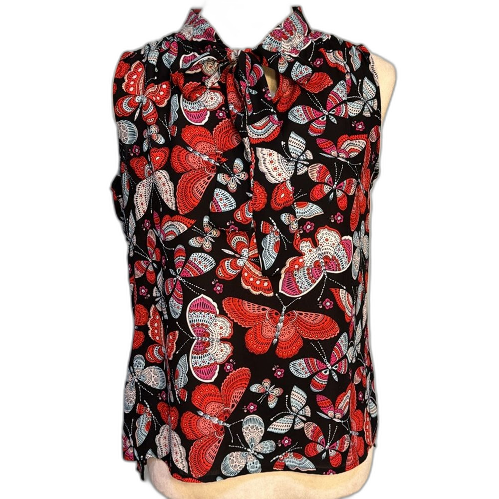 Tommy Hilfiger gorgeous butterfly blouse Size S